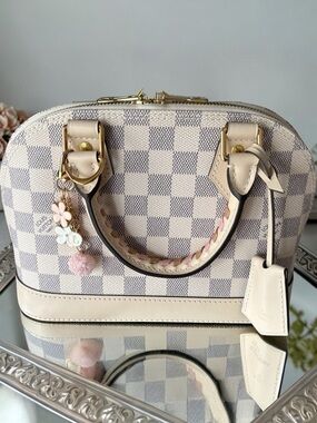 🌸Louis Vuitton Limited Edition Alma bb In Azur With Braided Handles🌸